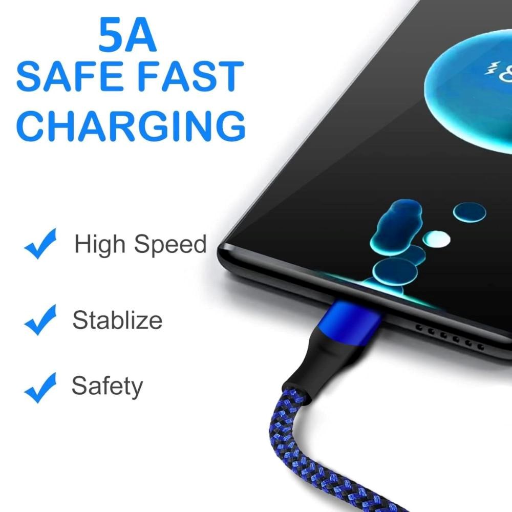 PREMIUMCORD Kabel USB-C na USB 2.0, Nabíjecí, 5A, 0.5m