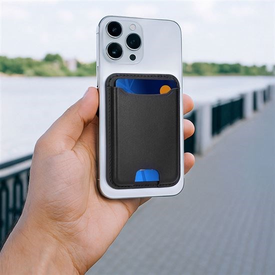 Solight magnetické pouzdro na karty, MagSafe + Find My kompatibilní