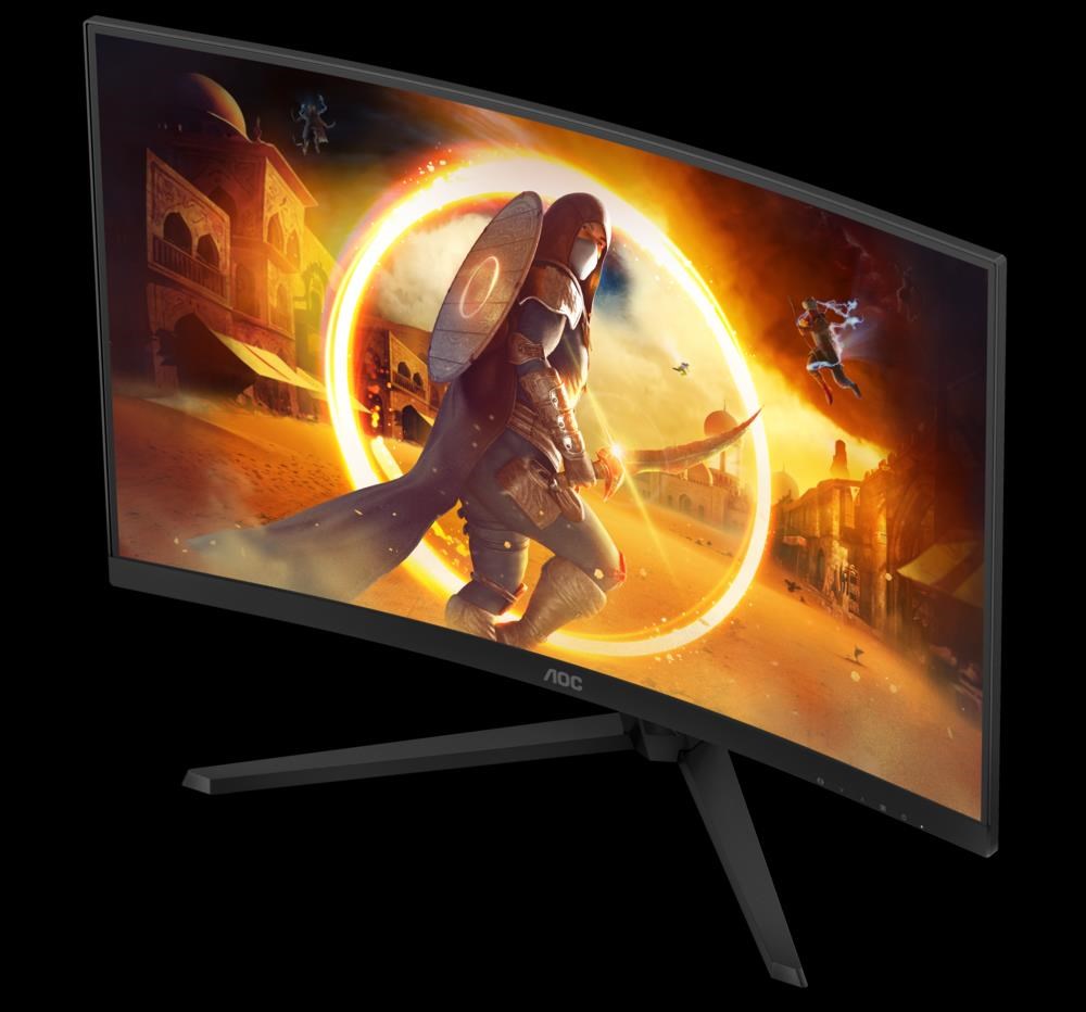 AOC MT VA LCD WLED 31,5" CQ32G4VE - Fast VA panel, 2560x1440, 2xHDMI, DP, zakriven