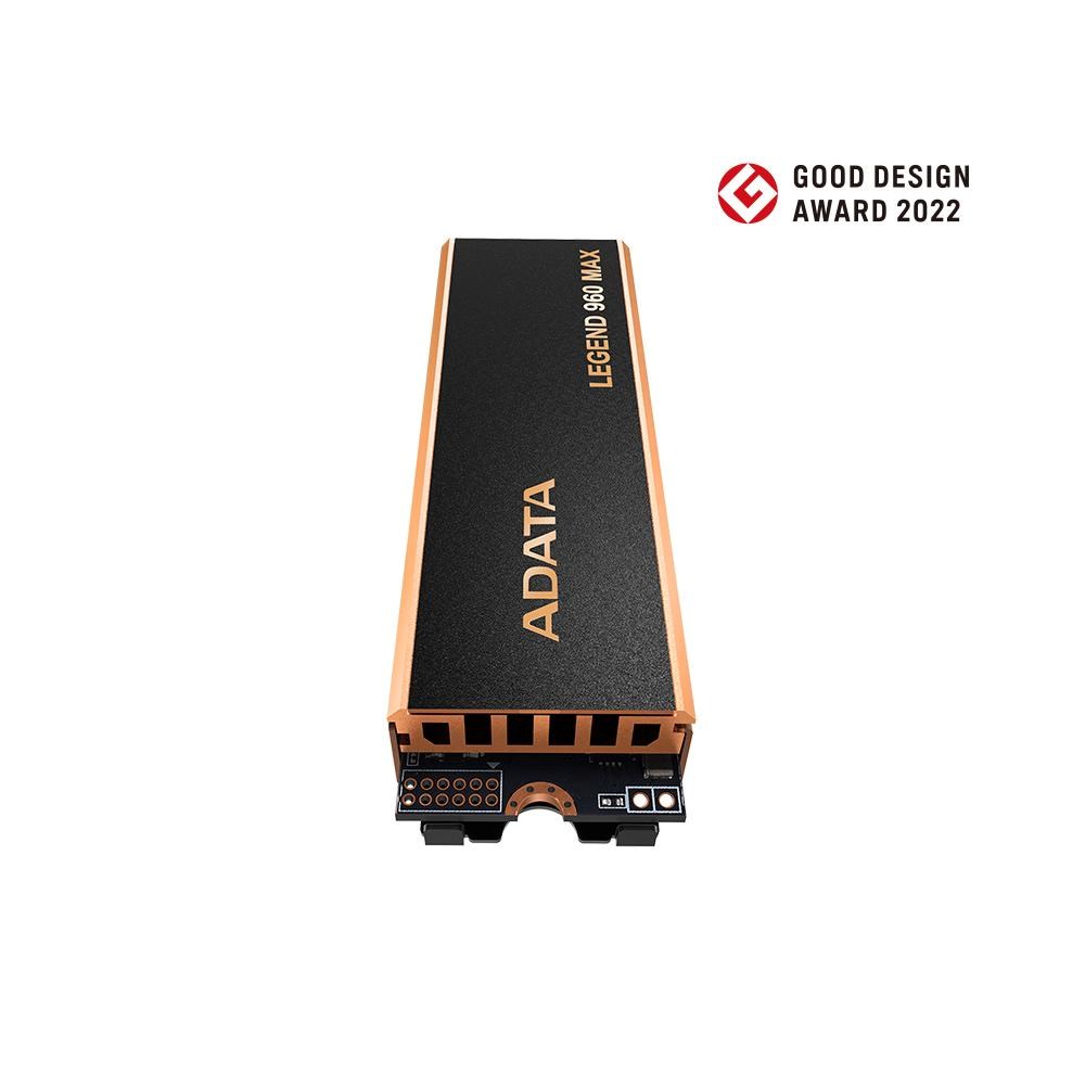 ADATA SSD 1TB LEGEND 960 MAX, PCIe Gen4 x4, M.2 2280, (R:7400/ W:6000MB/s)