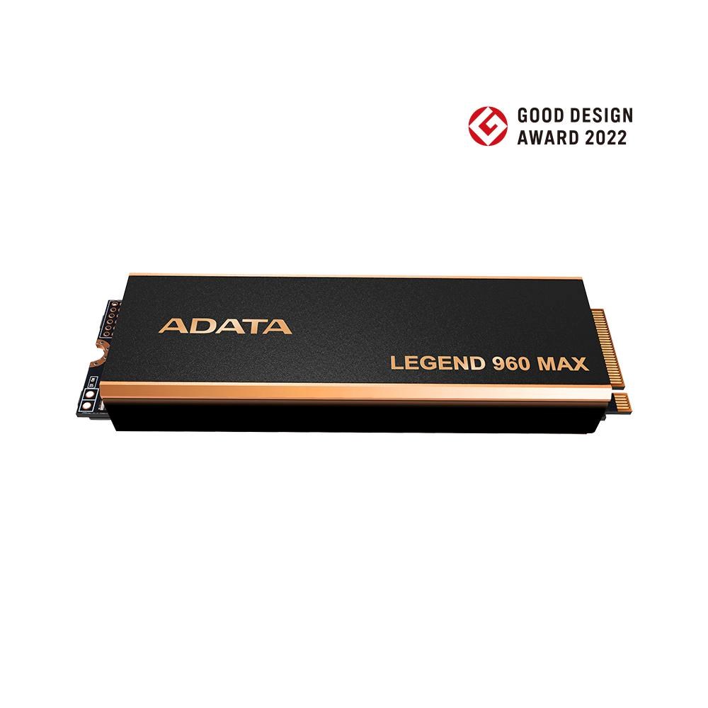 ADATA SSD 1TB LEGEND 960 MAX, PCIe Gen4 x4, M.2 2280, (R:7400/ W:6000MB/s)
