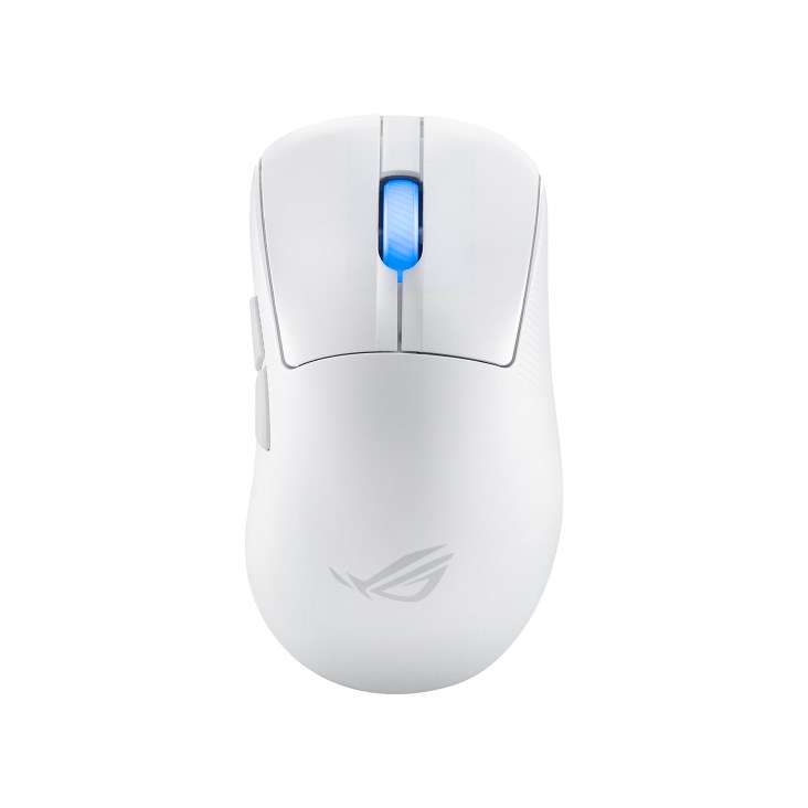ASUS myš ROG Keris II Ace, bezdrátová herní myš, bílá