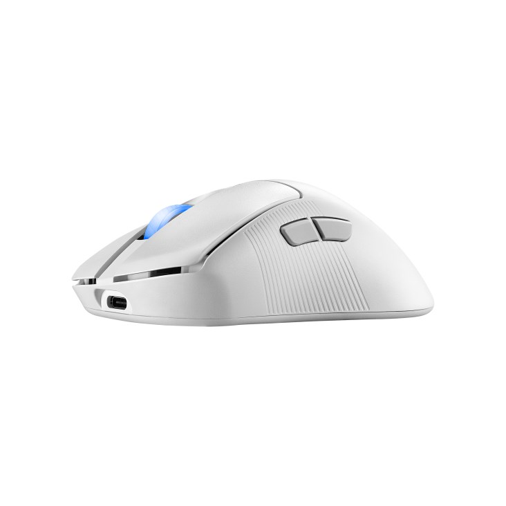 ASUS myš ROG Keris II Ace, bezdrátová herní myš, bílá