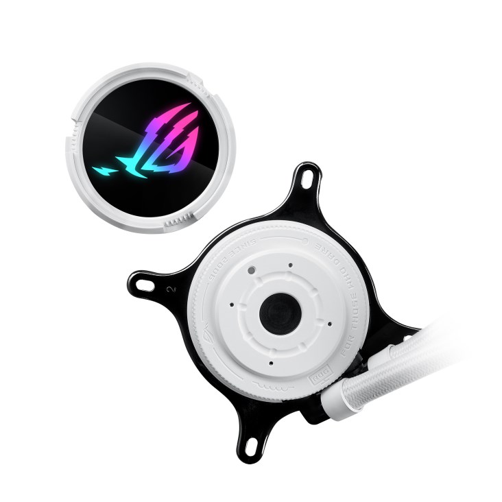 ASUS vodní chladič CPU AIO ROG STRIX LC III 360 ARGB WHITE, 3x120mm, LGA1851, AM5