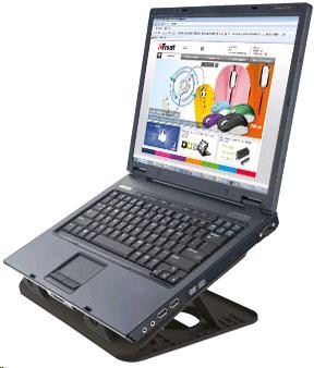 TRUST Stojan na notebook Cooling Stand Cyclone (chladící podložka)