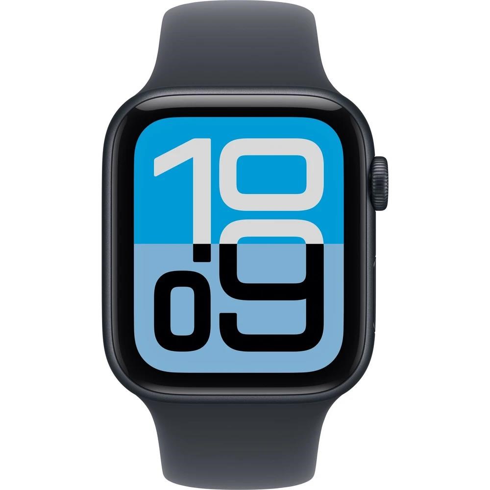 Apple Watch SE 3 GPS 44mm Midnight Aluminium Case with Midnight Sport Band - M/L