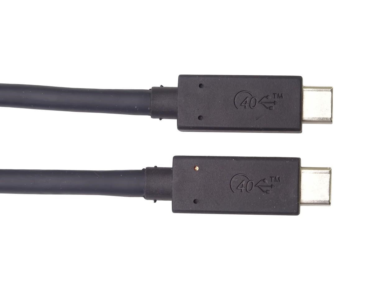 PREMIUMCORD Kabel USB4™ 40Gbps 8K@60Hz Thunderbolt 3, 1,2m