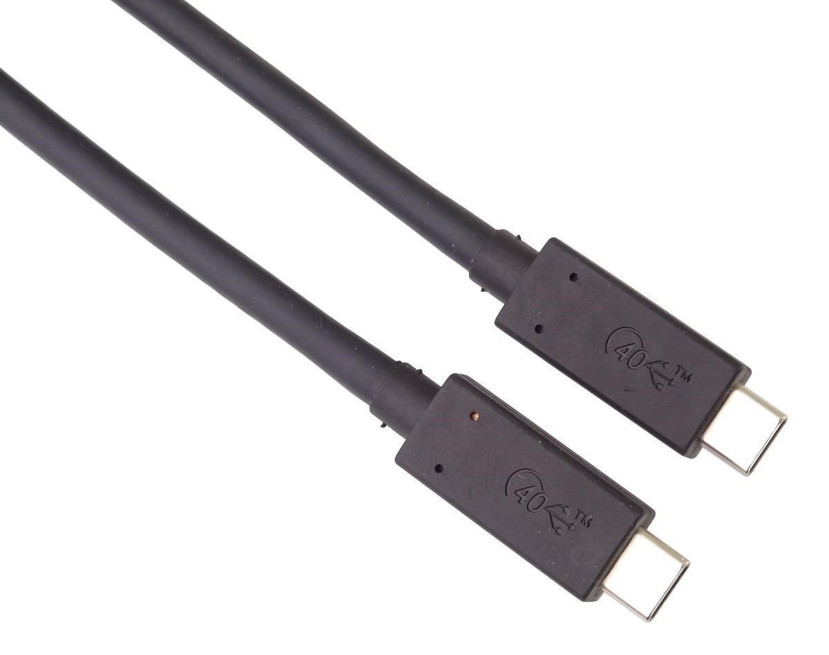 PREMIUMCORD Kabel USB4™ 40Gbps 8K@60Hz Thunderbolt 3, 1,2m