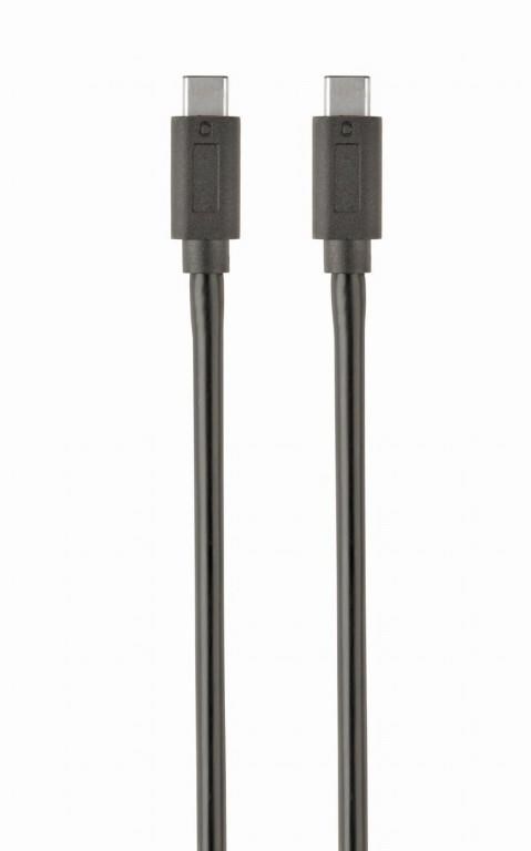 GEMBIRD Kabel USB 3.1 Type-C na Type-C kabel (CM/CM), 1m, datový, černá