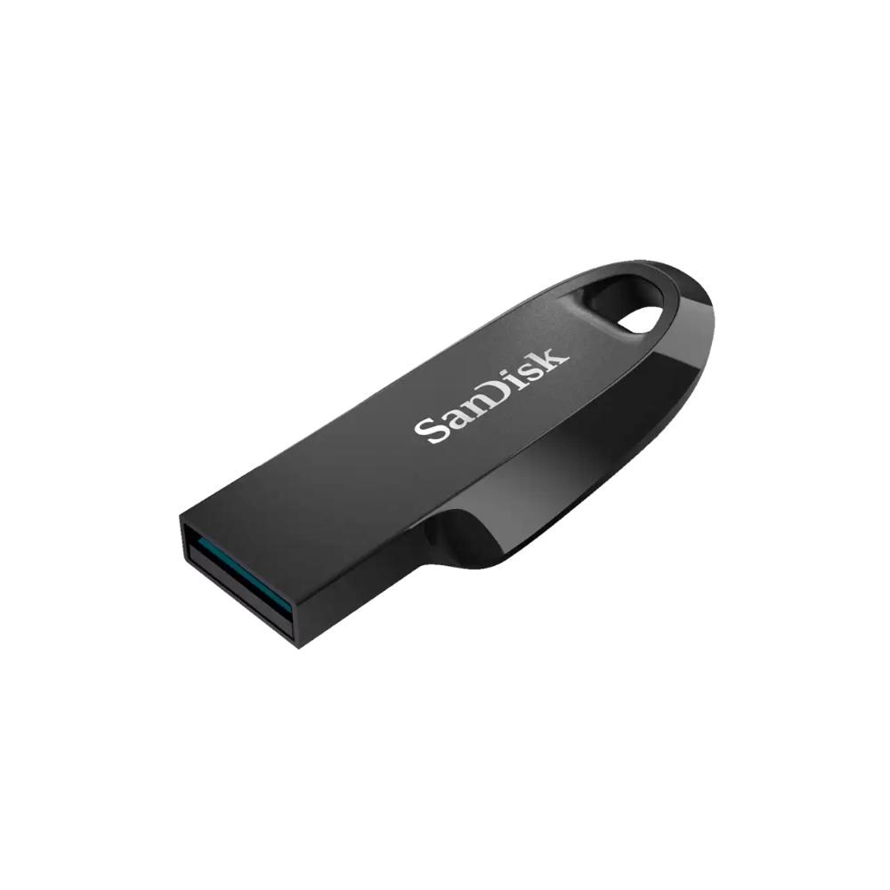 SanDisk Flash Disk 64GB Ultra Curve, USB 3.2, Černá