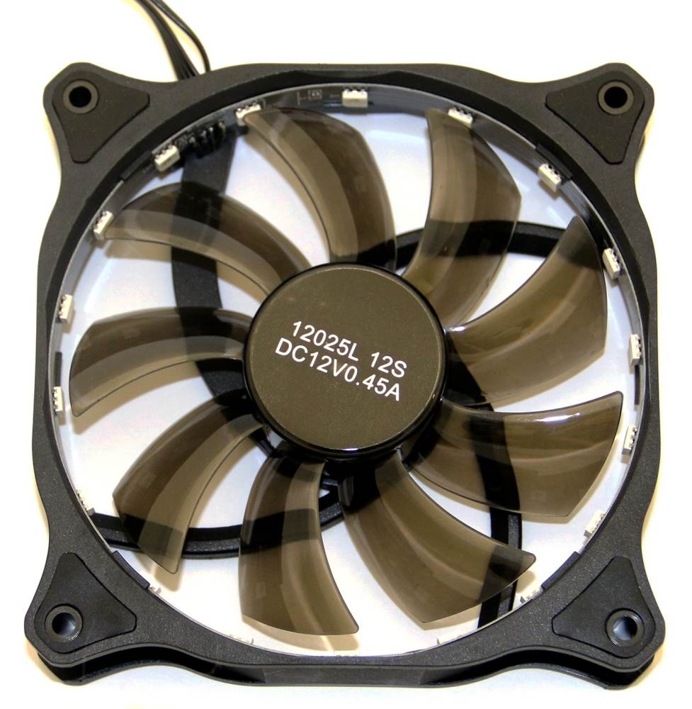 EUROCASE ventilátor RGB 120mm (FullControl spot Led)