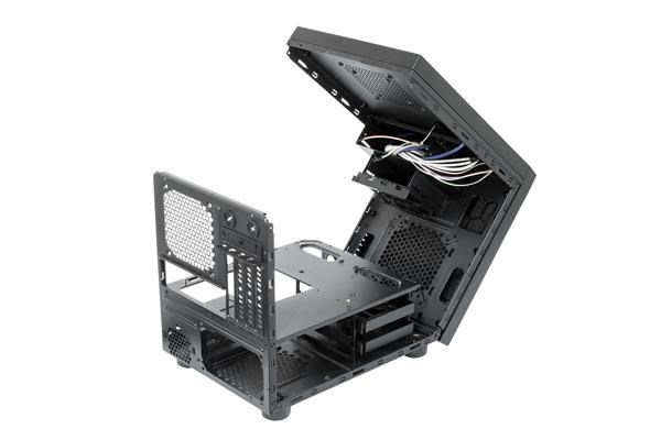 CHIEFTEC skříň Gamer Series / mATX Minitower, CI-01B-OP, bez zdroje, černá