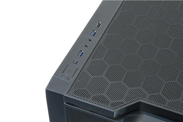 CHIEFTEC skříň Gamer Series / mATX Minitower, CI-01B-OP, bez zdroje, černá