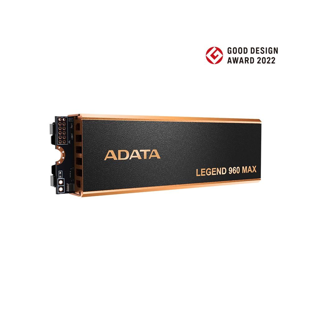 ADATA SSD 2TB LEGEND 960 MAX, PCIe Gen4 x4, M.2 2280, (R:7400/ W:6800MB/s)