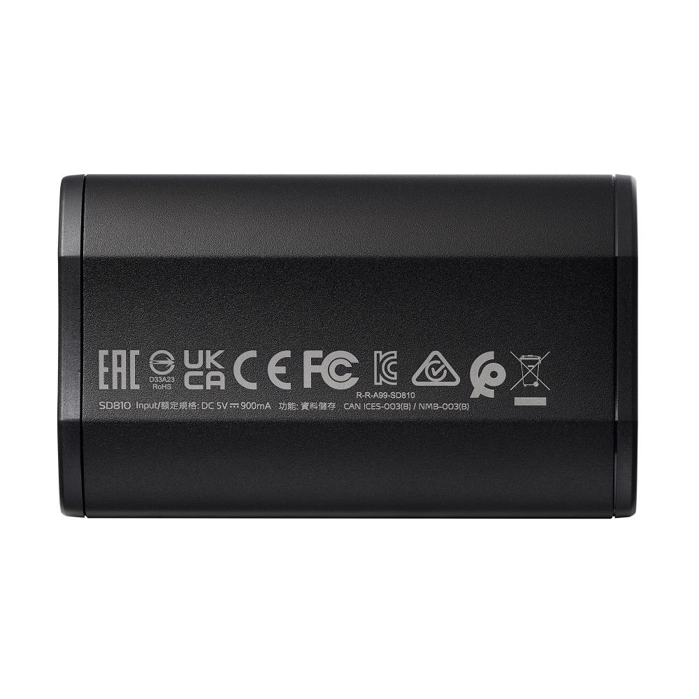 ADATA External SSD 4TB SD810 USB 3.2 USB-C, Černá