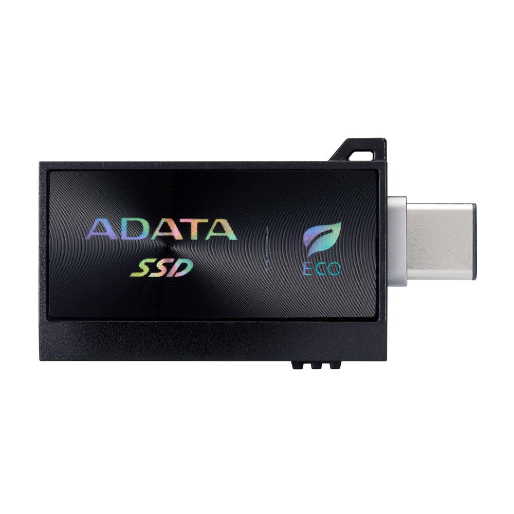 ADATA Externí SSD SC730 512GB, USB-C/A, USB 3.2 Gen2, černá