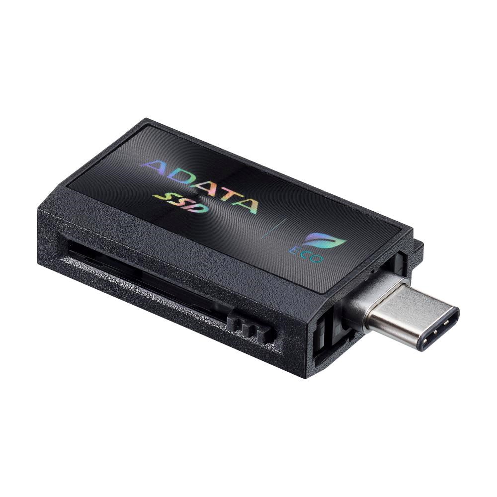 ADATA Externí SSD SC730 512GB, USB-C/A, USB 3.2 Gen2, černá