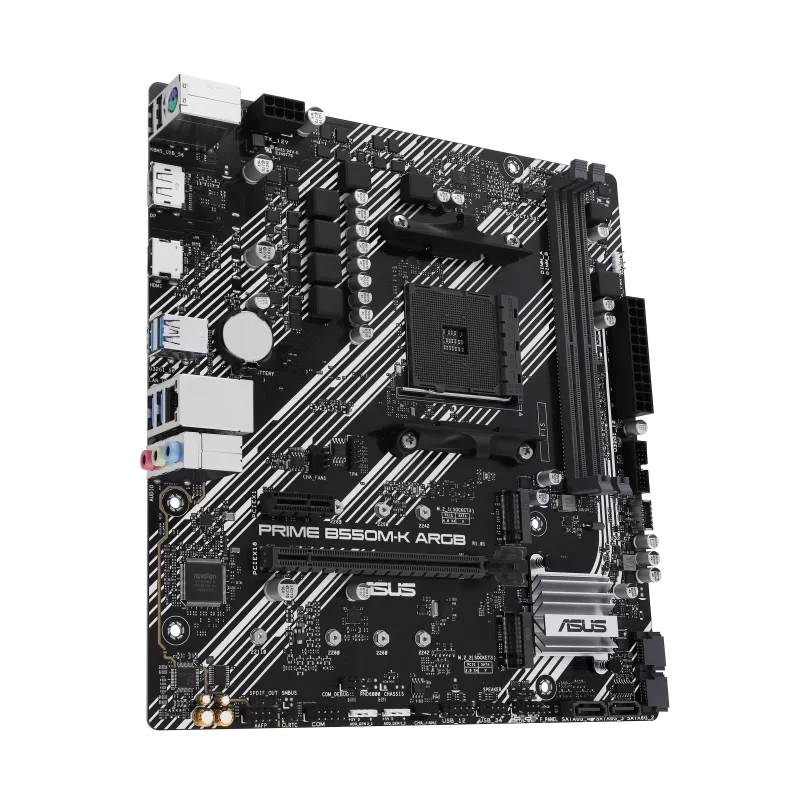 ASUS MB Sc AM4 PRIME B550M-K ARGB, AMD B550, 2xDDR4, 1xHDMI, 1xDP, mATX