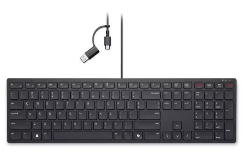 DELL Káblová klávesnica na spoluprácu Dell Pro – KB525C - taliančina (QWERTY) (580-BBTK)