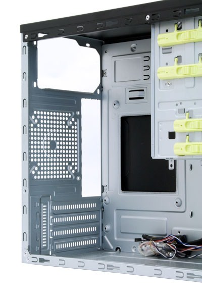 CHIEFTEC skříň Mesh Series/uATX, CT-01B, Black, USB 3.0