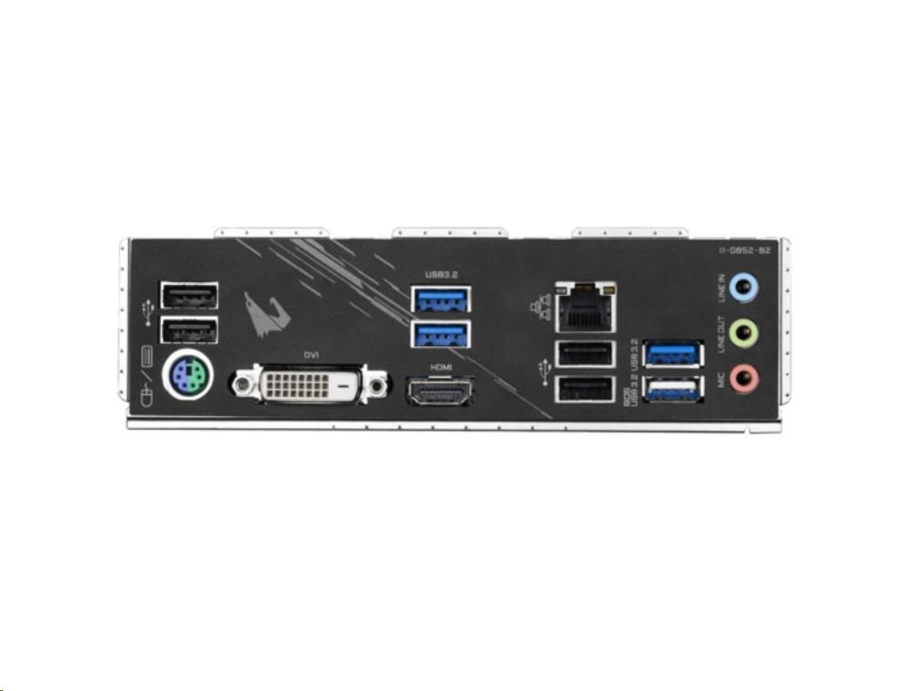 GIGABYTE MB Sc AM4 B550M AORUS ELITE, AMD B550, 4xDDR4, 1xHDMI, 1xDVI, mATX