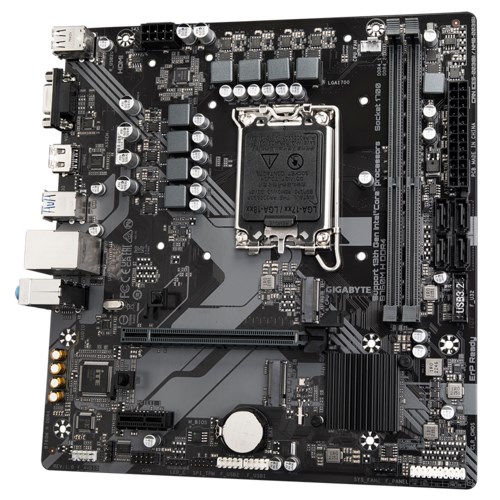 GIGABYTE MB Sc LGA1700 B760M H DDR4, Intel B760, 2xDDR4, 1xHDMI, 1xVGA, mATX