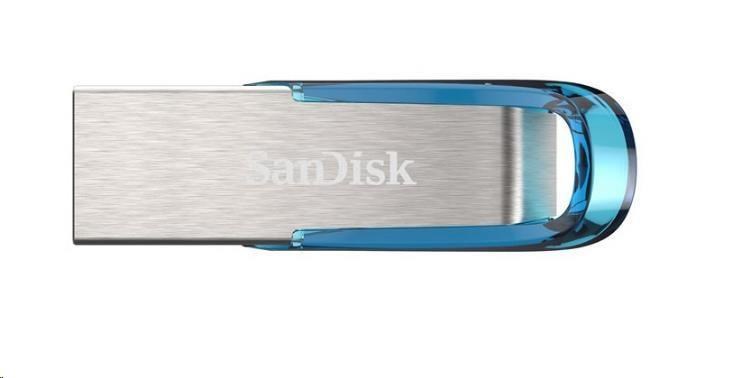 SanDisk Flash Disk 128GB Ultra Flair, USB 3.0, tropic modrá