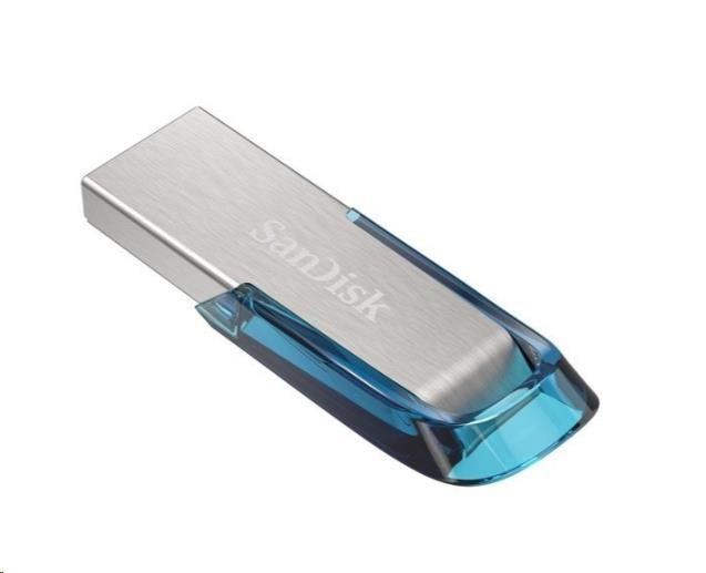 SanDisk Flash Disk 128GB Ultra Flair, USB 3.0, tropic modrá