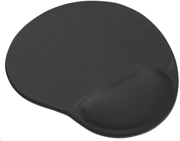 TRUST Podložka pod myš Bigfoot Gel Mouse Pad, černá, gelová