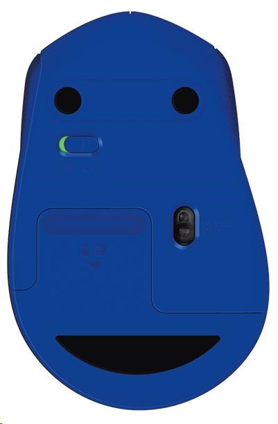 Logitech Wireless Mouse M330 Silent Plus, blue