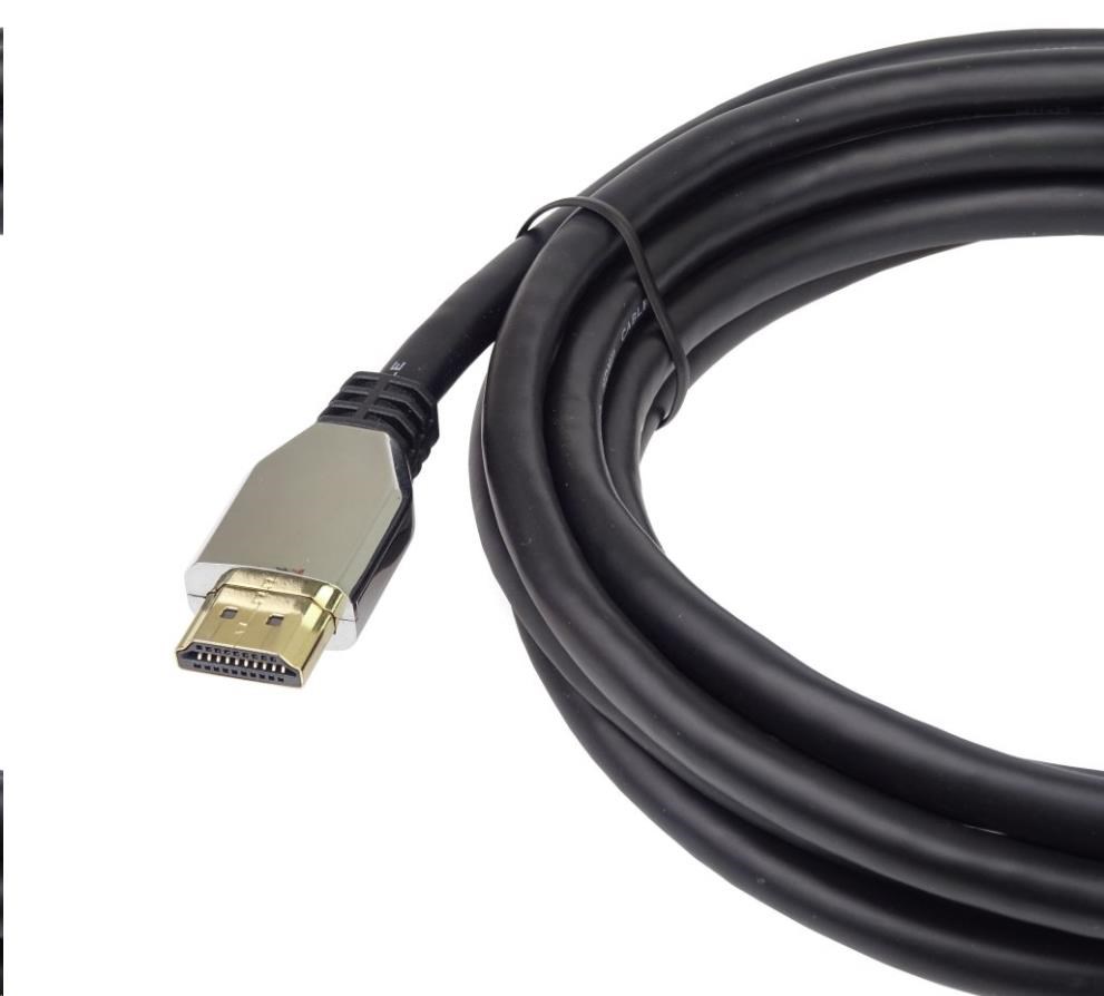 PREMIUMCORD Kabel HDMI 2.1 High Speed + Ethernet kabel (Zinc Alloy krytky, zlacené konektory) 1.5m