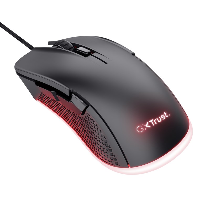 TRUST myš GXT 922 YBAR Gaming Mouse, optická, USB, černá