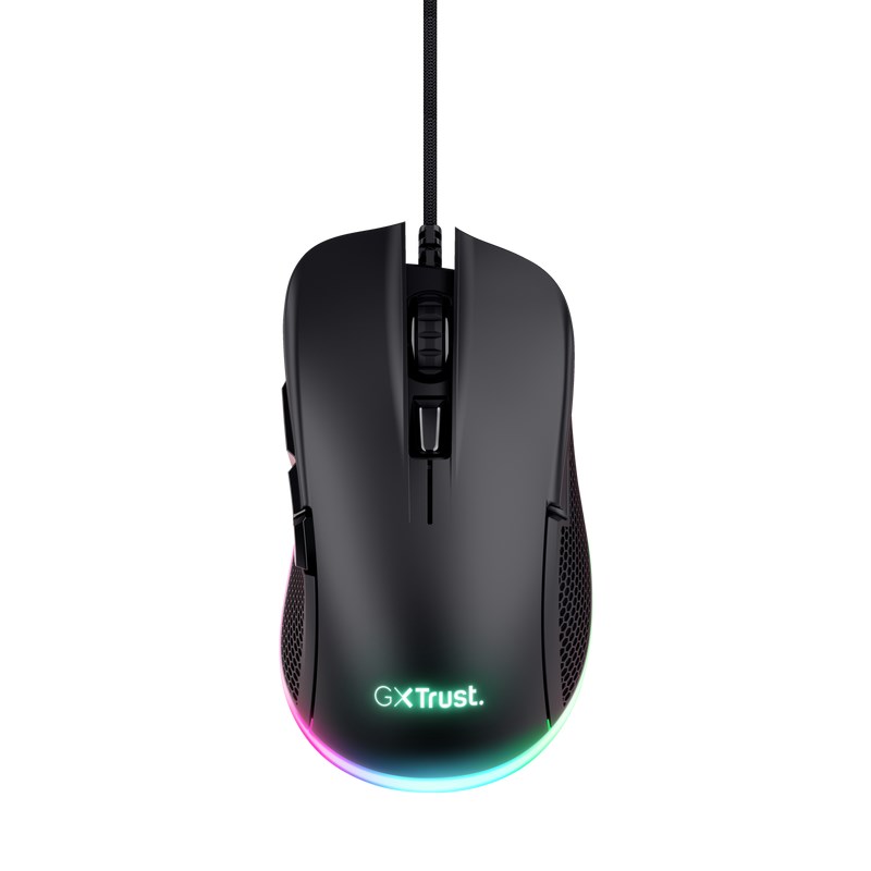 TRUST myš GXT 922 YBAR Gaming Mouse, optická, USB, černá