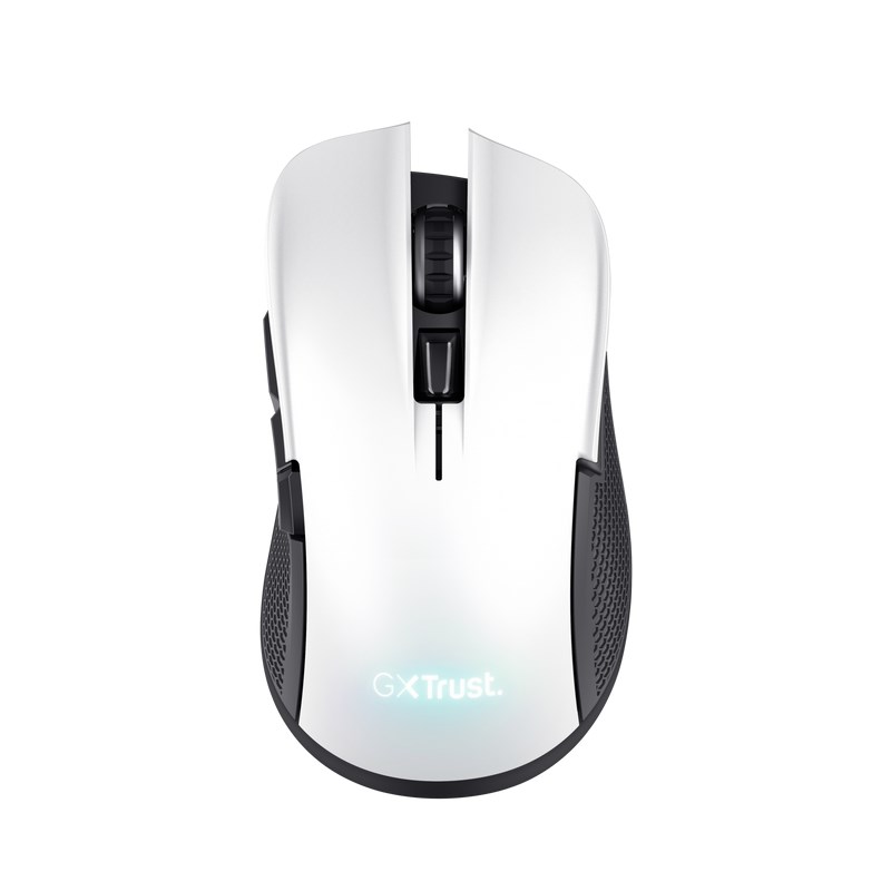 TRUST myš GXT 923W YBAR Gaming Wireless Mouse, optická, USB, bílá