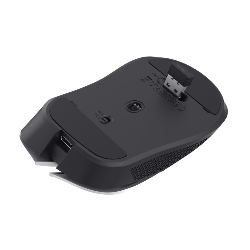 TRUST myš GXT 923W YBAR Gaming Wireless Mouse, optická, USB, bílá