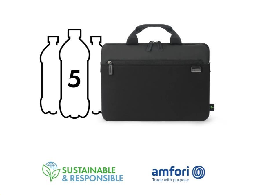 DICOTA Sleeve Plus FIVE 13, black