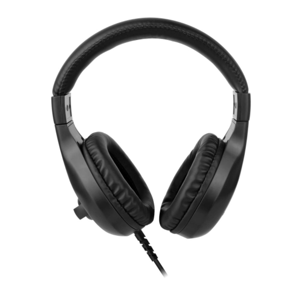 C-TECH Sluchátka MHS-05U, USB, k PC, černá