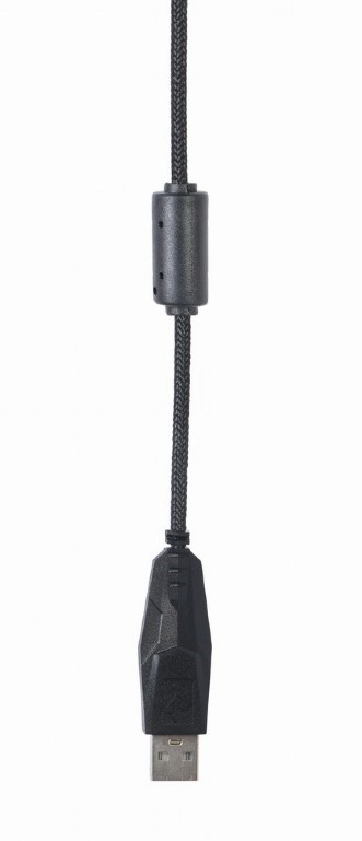 GEMBIRD myš MUS-UL-02, podsvícená, černá, 2400DPI, USB