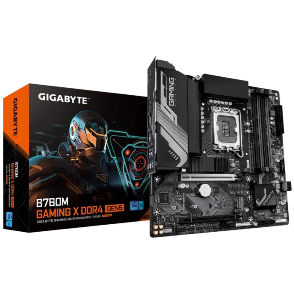 GIGABYTE MB Sc LGA1700 B760M G X DDR4 GEN5, Intel B760, 1x HDMI, 1xDP, 4xDDR4, mATX