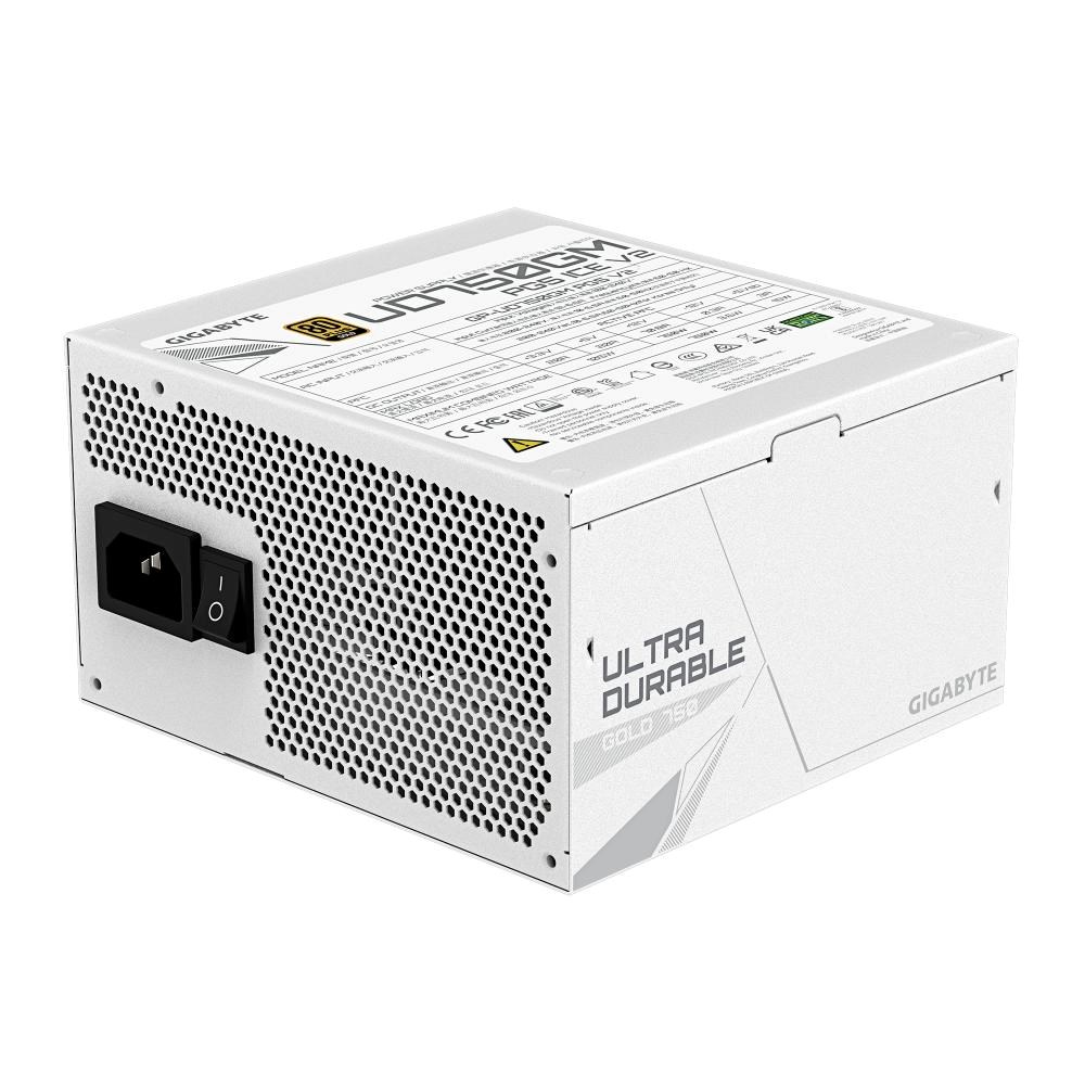 GIGABYTE zdroj UD750GM PG5 ICE 750W, 120mm, Plně modulární, 80 Plus Gold, ATX 3.1