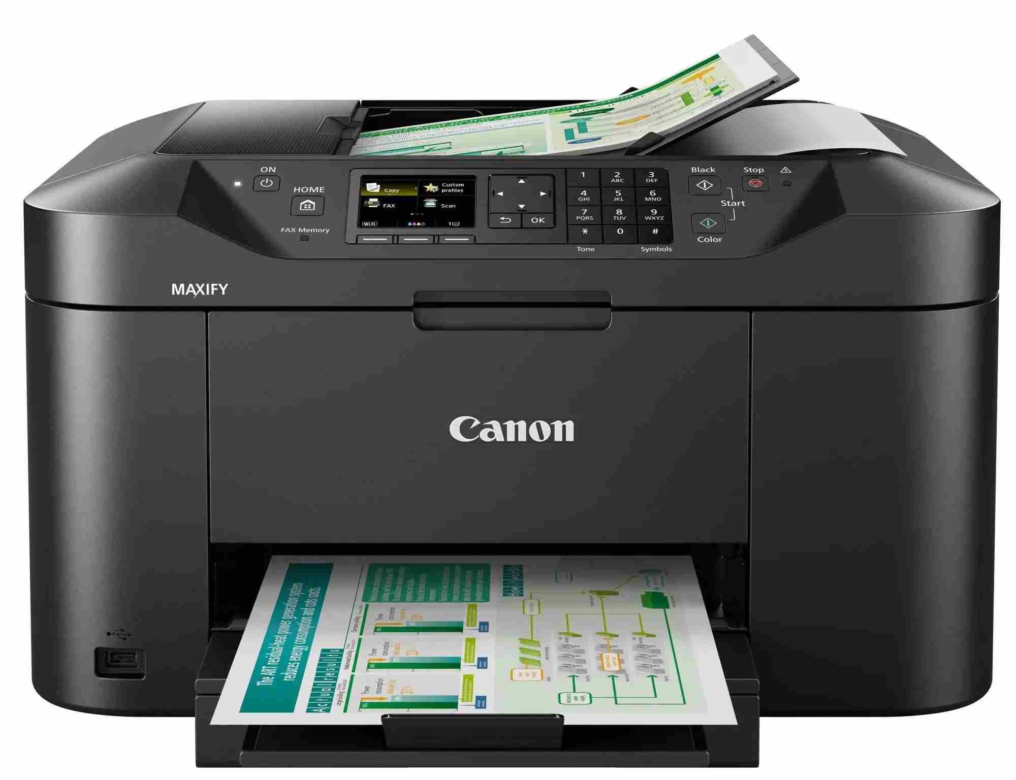 Canon MAXIFY MB2150 - barevná, MF (tisk,kopírka,sken,fax,cloud), duplex, ADF, USB,Wi-Fi