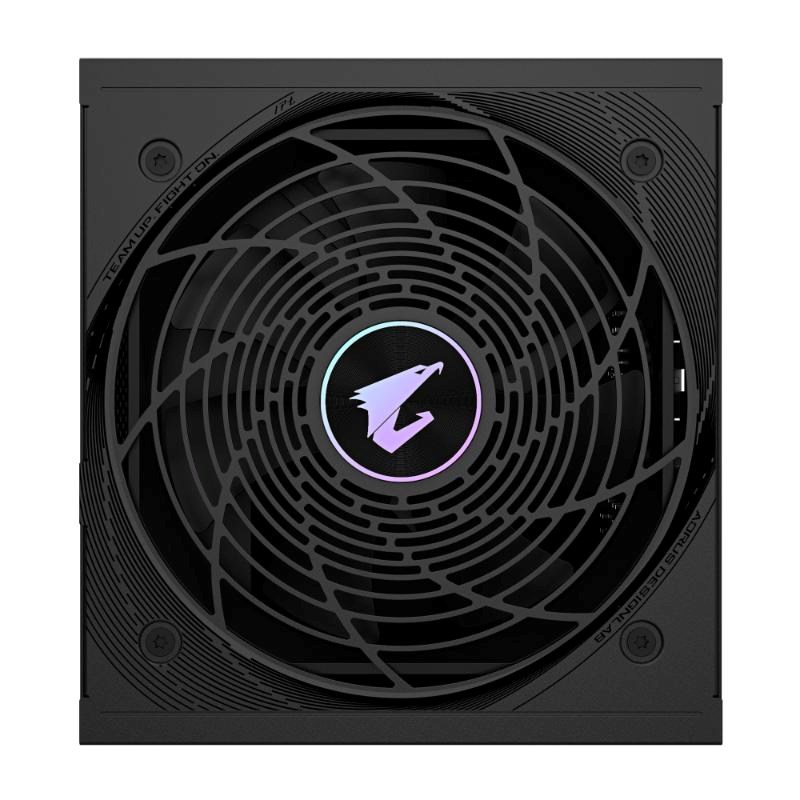 GIGABYTE zdroj AE850PM PG5, 850W, 80+ Platinum, 120mm fan, černá