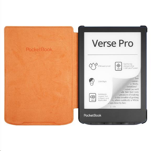 POCKETBOOK pouzdro pro Verse, Verse PRO, Verse PRO Color, oranžové