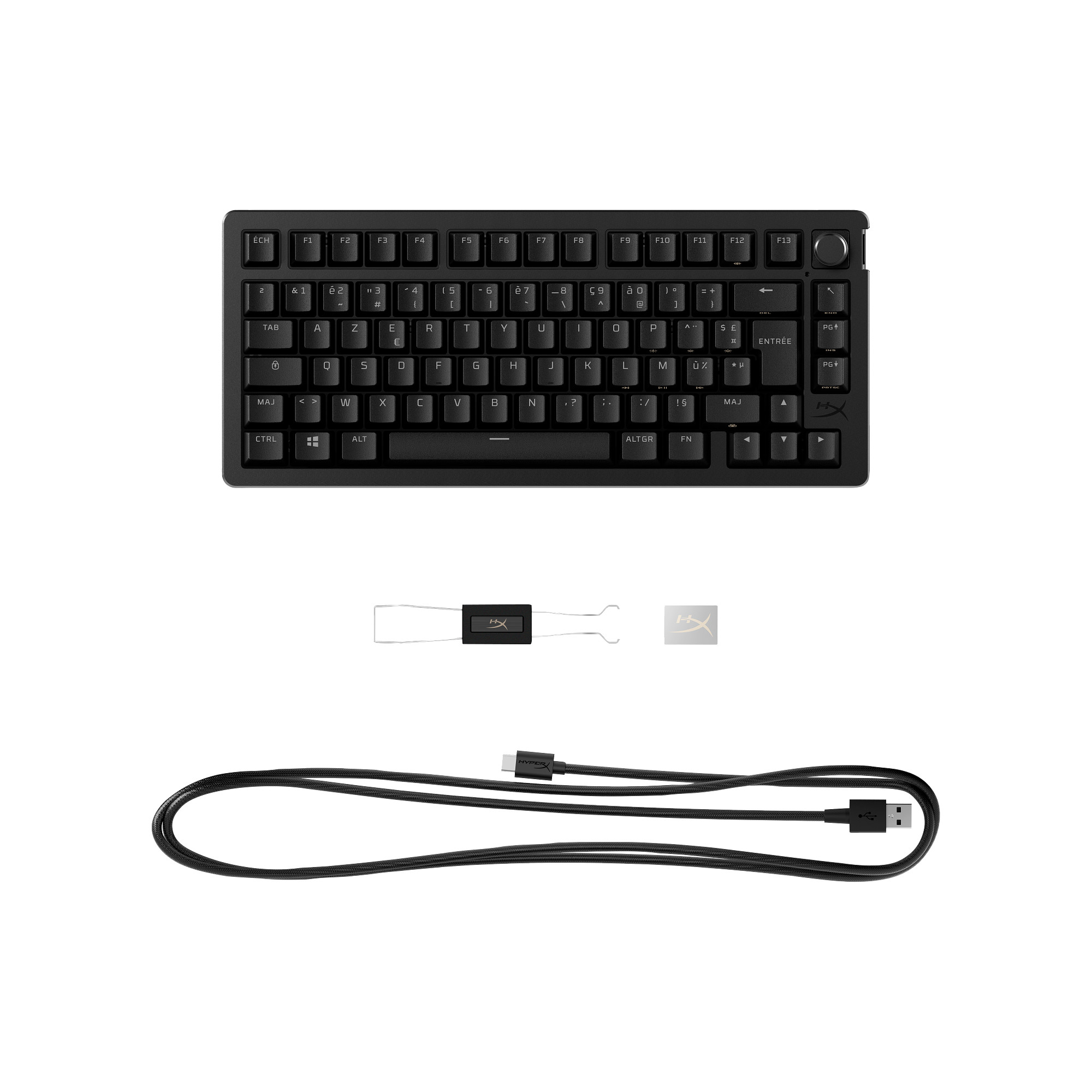 HyperX Alloy Rise Gaming Keyboard 75-US - Klávesnice