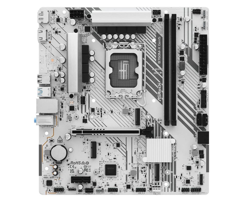 ASRock MB Sc LGA1700 B760M-X Gen5, Intel B760, 2xDDR5, 1xDP, 1xHDMI, mATX