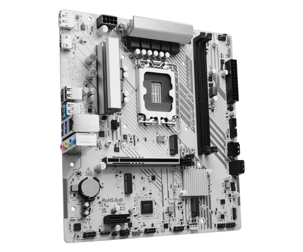 ASRock MB Sc LGA1700 B760M-X Gen5, Intel B760, 2xDDR5, 1xDP, 1xHDMI, mATX