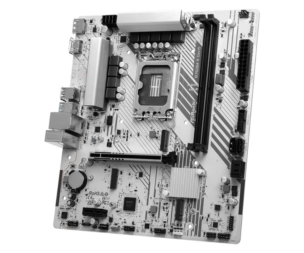 ASRock MB Sc LGA1700 B760M-X Gen5, Intel B760, 2xDDR5, 1xDP, 1xHDMI, mATX