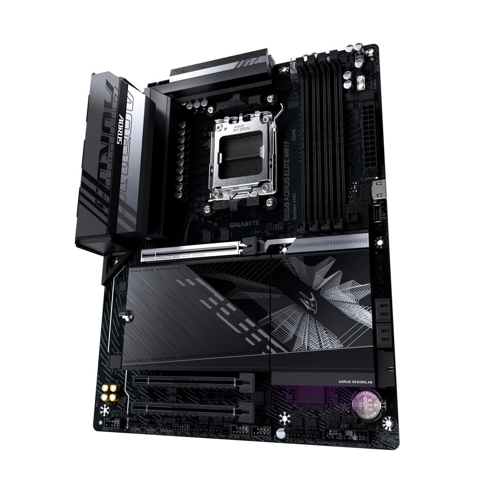 GIGABYTE MB Sc AM5 B850 A ELITE WF7, AMD B850, 4xDDR5, 1xDP, WiFi, ATX