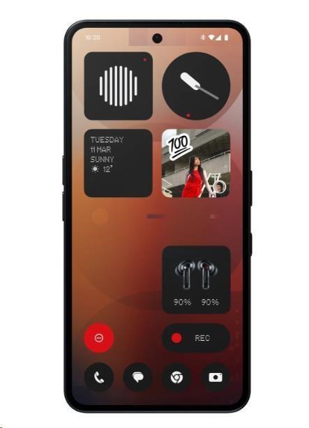 Nothing Phone (3a) 12/256GB, black, EU