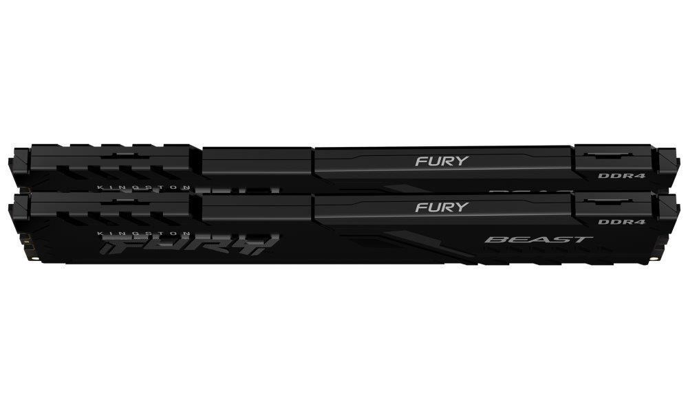 KINGSTON DIMM DDR4 32GB (Kit of 2) 3600MT/s CL18 FURY Beast Černá
